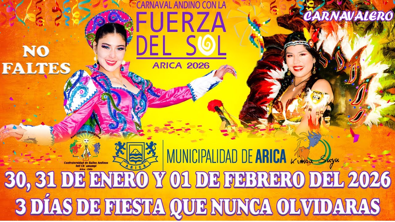 SPOT CARNAVAL ANDINO CON LA FUERZA DEL SOL 2026
