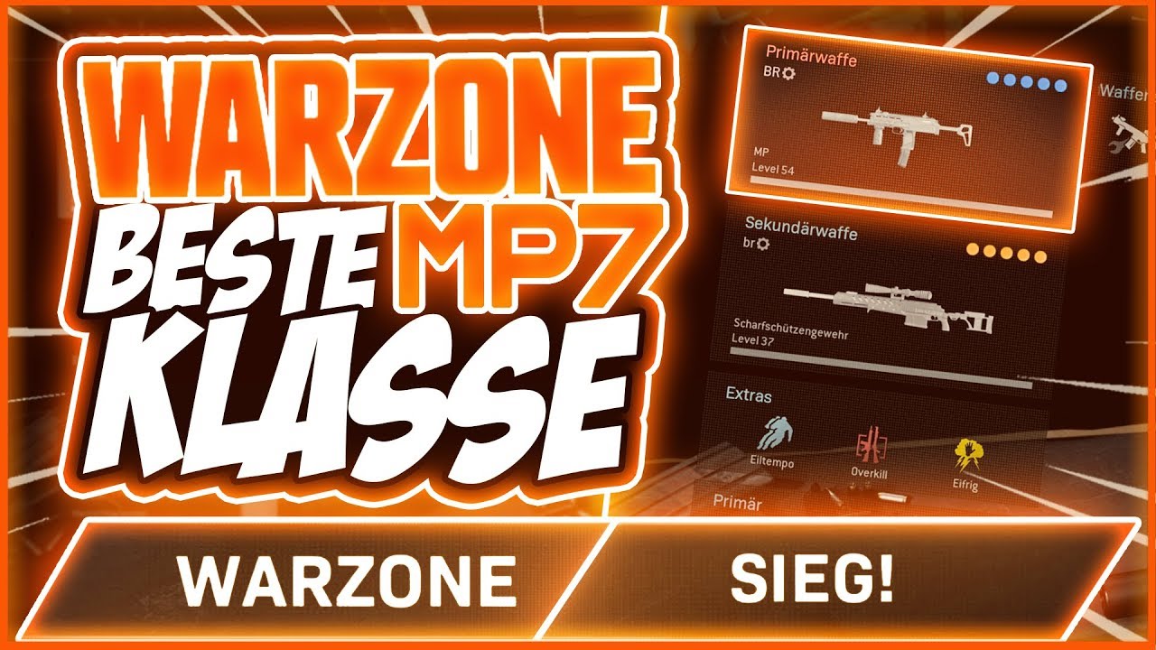 SO ist die MP7 GÖTTLICH in Warzone! 😍 + Beste Klasse (COD Battle Royale Tipps & Tricks)