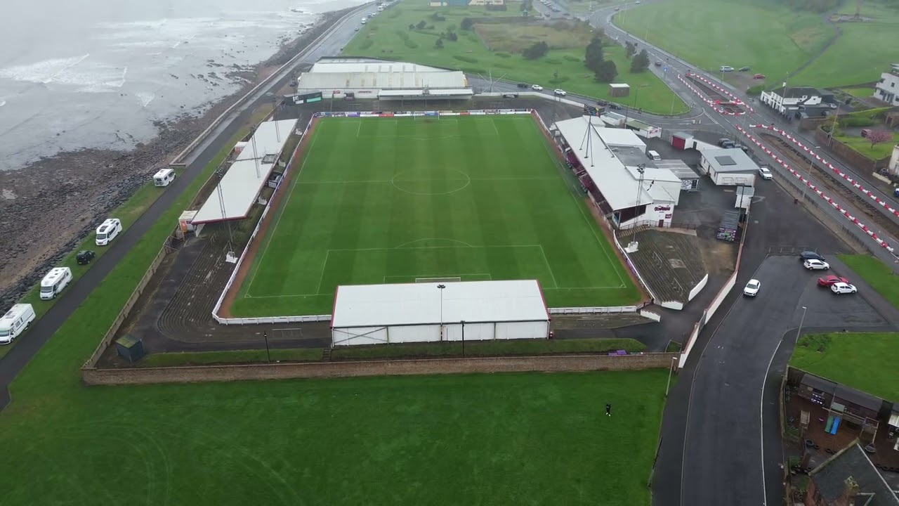 Gayfield Stadium, home of Arbroath FC