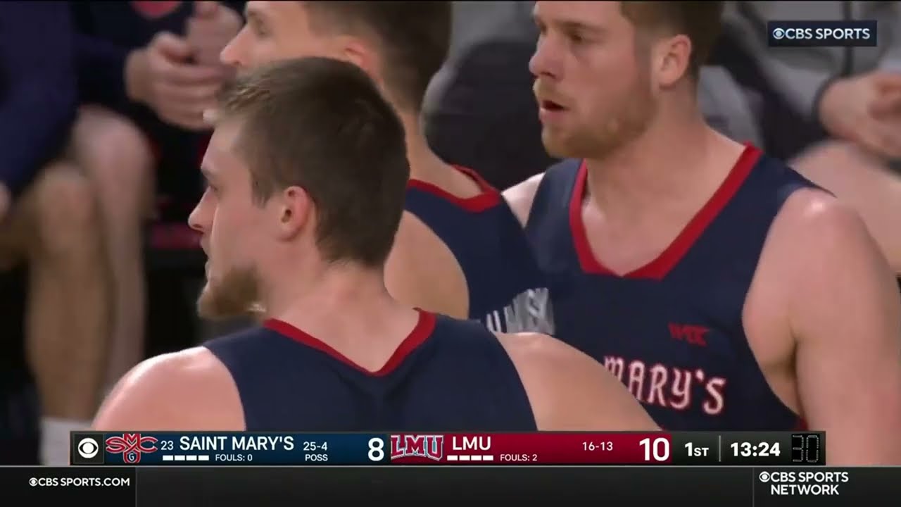 Saint Mary's vs Loyola Marymount | 2025.2.27 | NCAAB Game