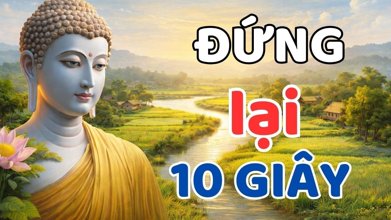Càng Mệt Càng Nghĩ Nhiều | 1 Cách Đứng Lại 10 Giây Giữa Ngày Bận Phật Dạy An Nhiên