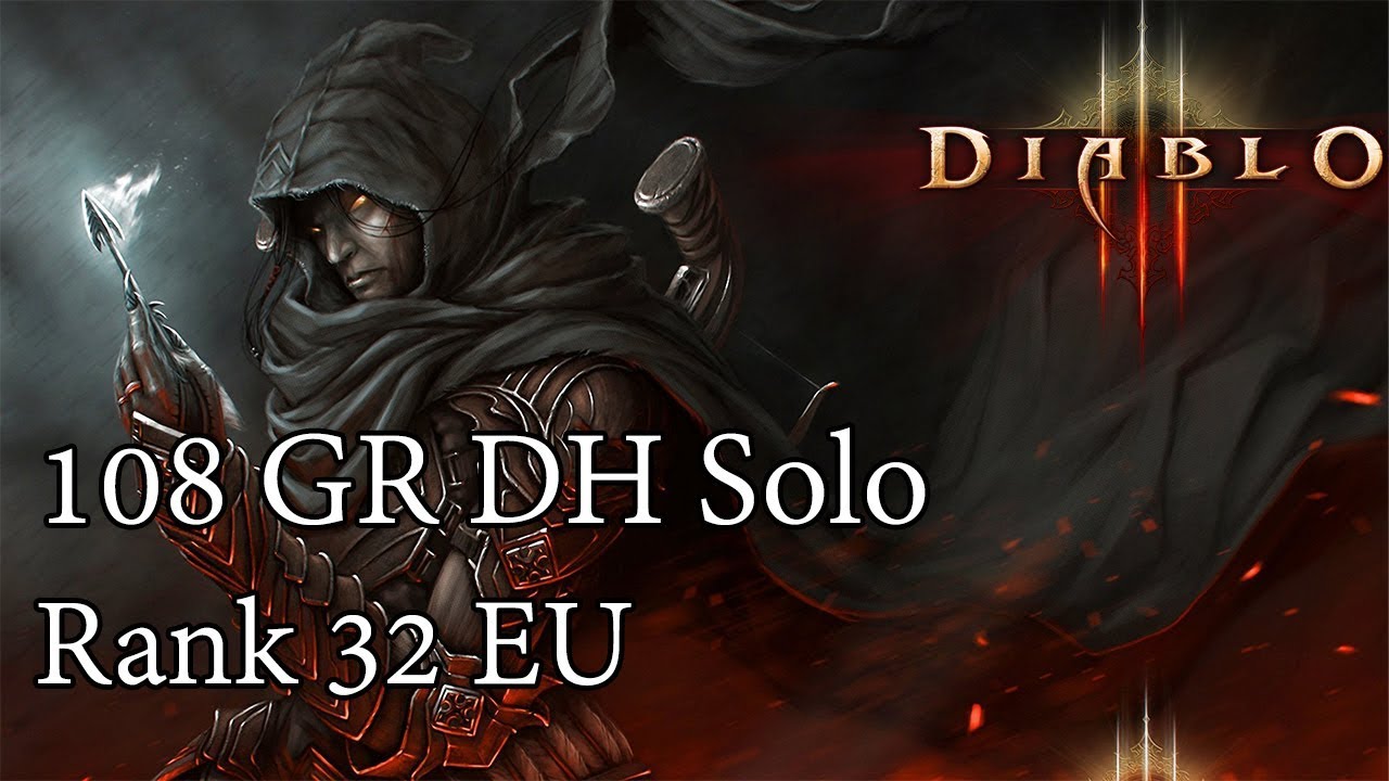 Diablo 3 RoS - Sezon 13 - 108 GR DH Solo (Rank 32 EU)