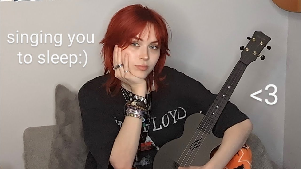 ASMR singing you to sleep + ukulele