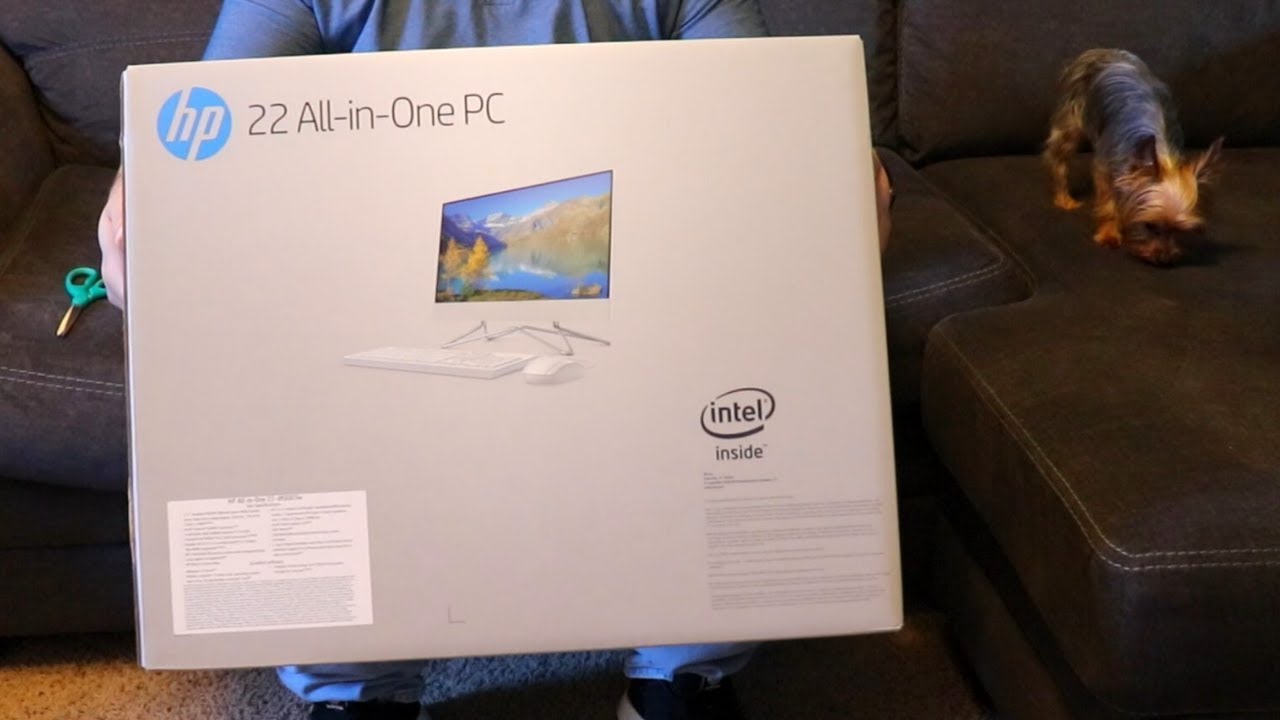 HP 22 All In One UNBOXING / Review And First Thoughts // Its Beautiful