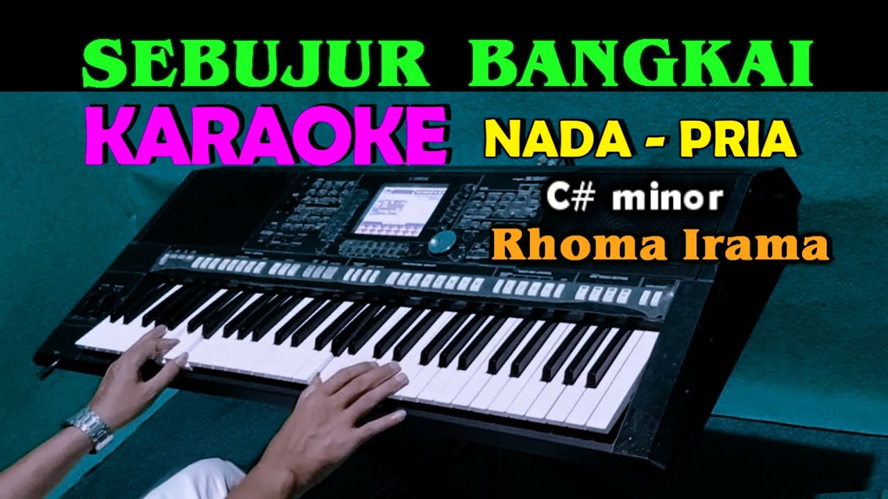 SEBUJUR BANGKAI - Rhoma Irama | KARAOKE Nada Pria