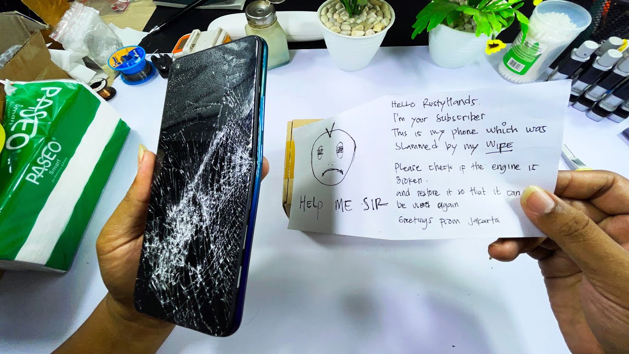 Restoration Vivo z1 pro that was destroyed || RESTORATION DESTROYED PHONE