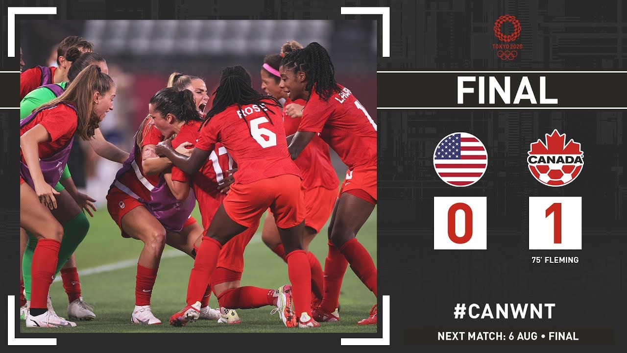 [0-1] | 02.08.2021 | USWNT vs CANWNT | USA vs Canada Women football Semi-final Olympic games