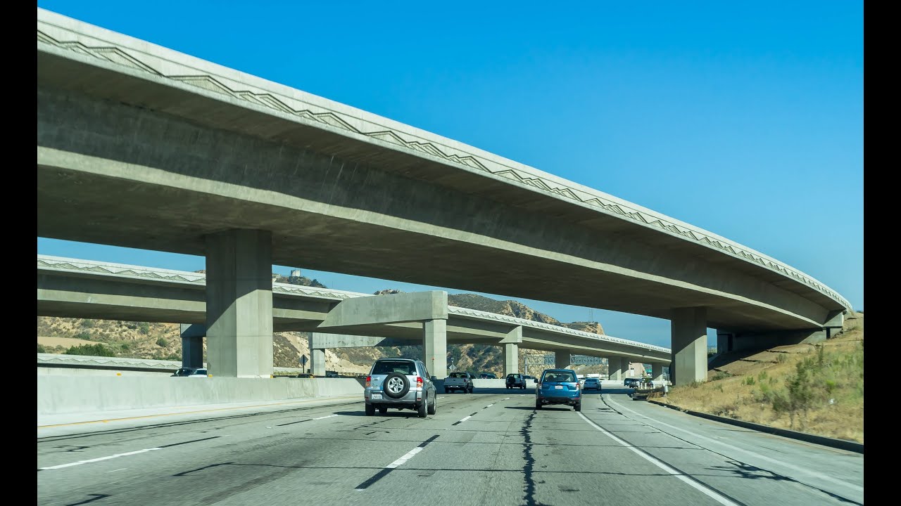 13-30 Los Angeles #1 of 14: I-5 South to I-210 East Through the Foothills