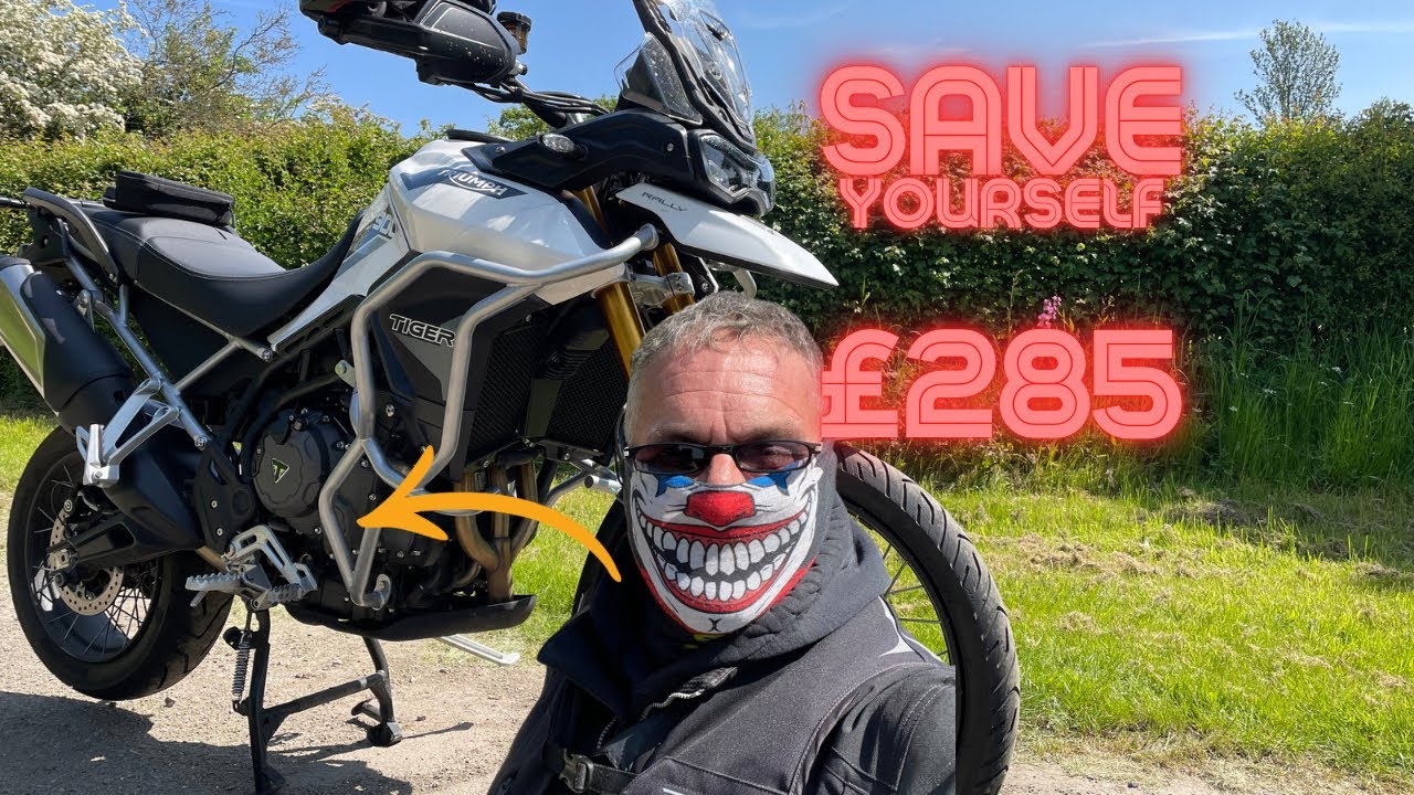 TRIUMPH TIGER 900 HEED CRASH BAR SYSTEM SAVE YOURSELF £285