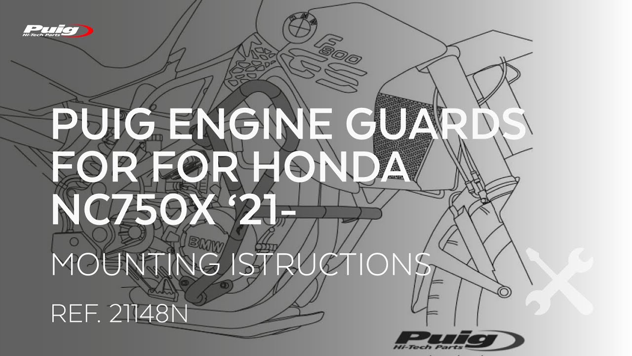 REF. 21148N - ENGINE GUARDS FOR HONDA NC750X 21'-