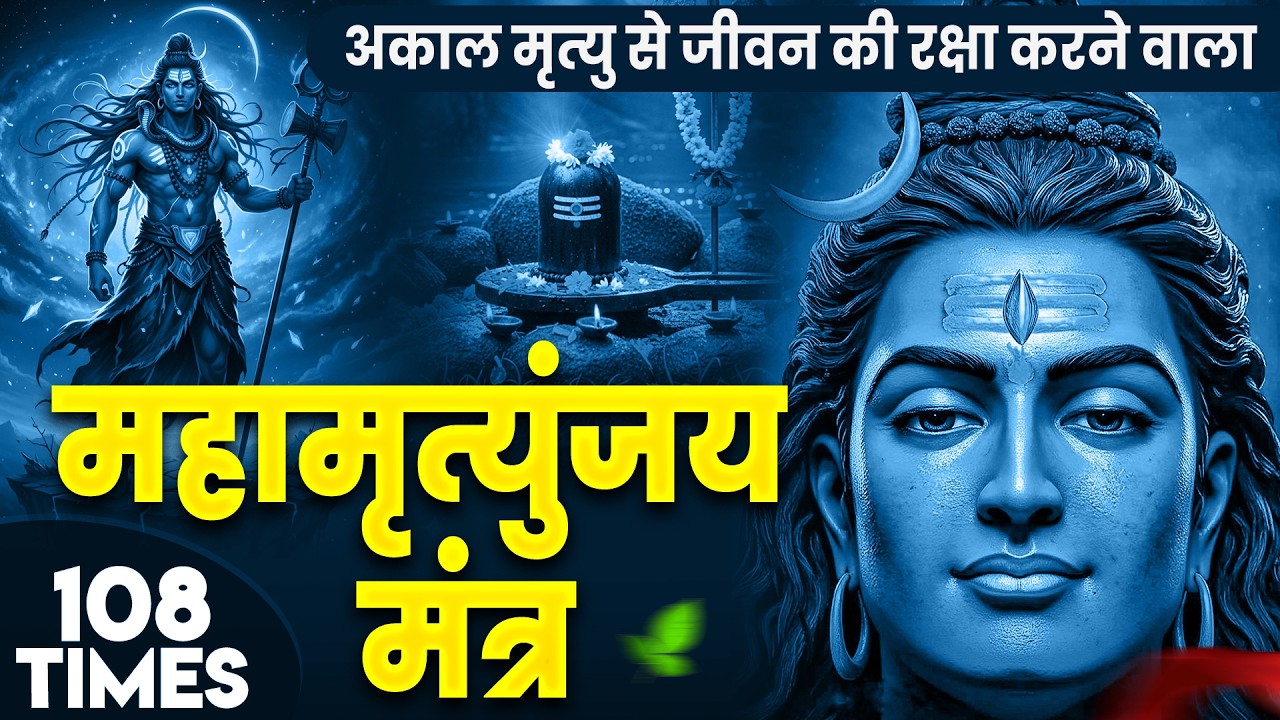 Powerful Mahamrityunjay Mantra - आज महामृत्युंजय मंत्र सुनने से शिव जी का आशीर्वाद प्राप्त होता है