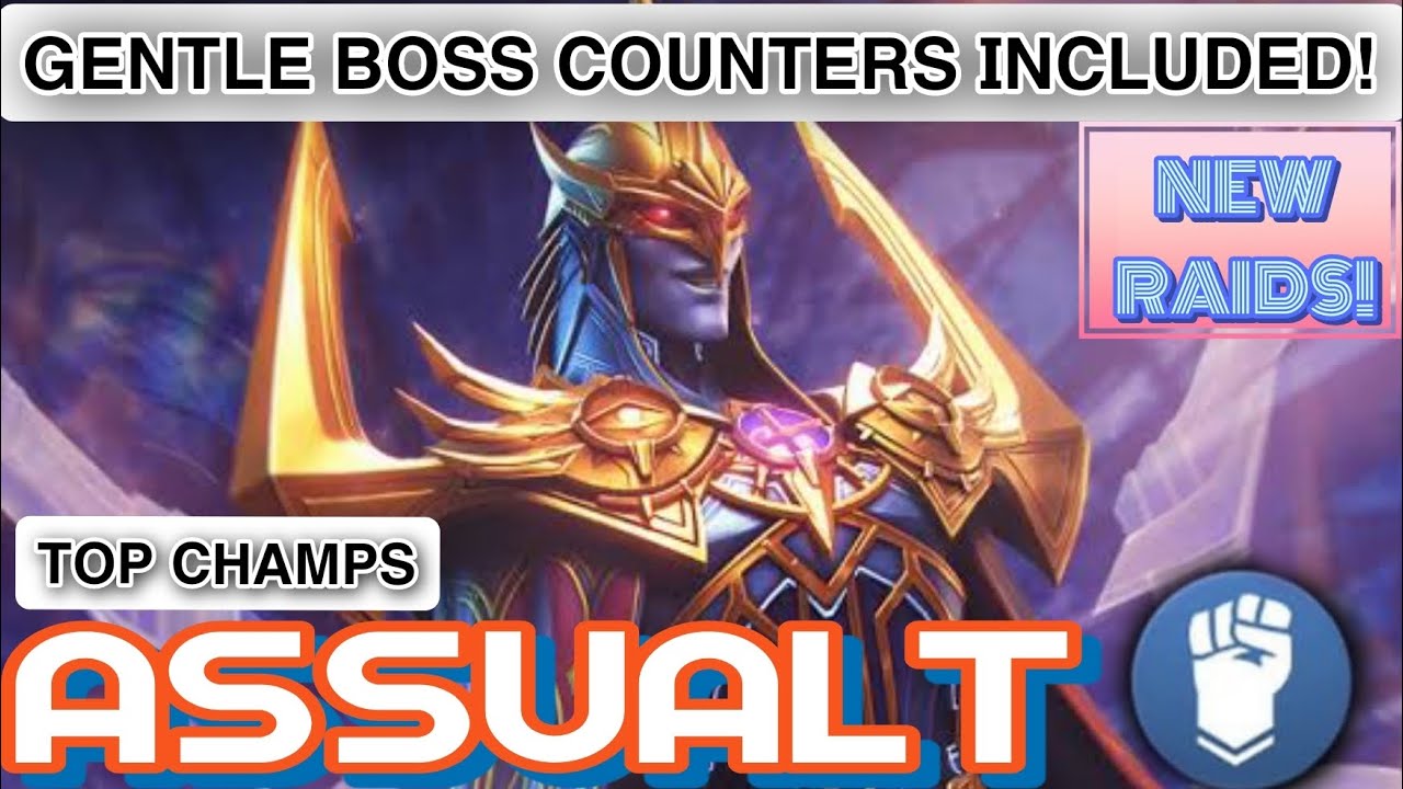 💀 NEW RAID META! STRONGEST ASSAULT CHAMPS & HOW TO COUNTER GENTLE BOSS | MCOC I 2025 I 