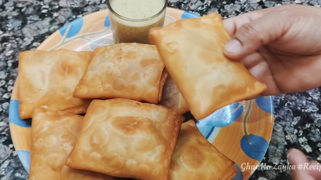 &bull; Chicken Pocket Samosa &bull; With Homemade  Samosa Patti &bull; Ramadan Iftar Special Recipe &bull;