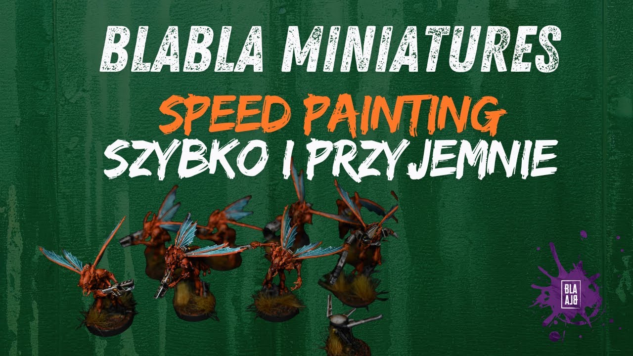 Speed Paint - Szybki i łatwy sposób na pomalowanie figurek