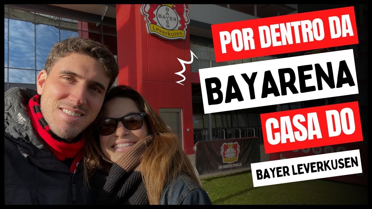 Por dentro da BayArena, a LINDA casa do BAYER LEVERKUSEN! Tour completo!!