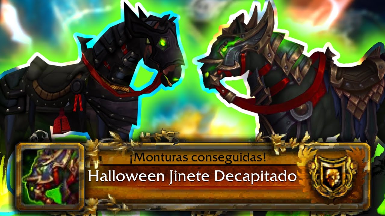 🐎 MONTURAS JINETE DECAPITADO 👻 CÓMO CONSEGUIR NUEVA MONTURA HALLOWEEN 🎃| Dogger WoW