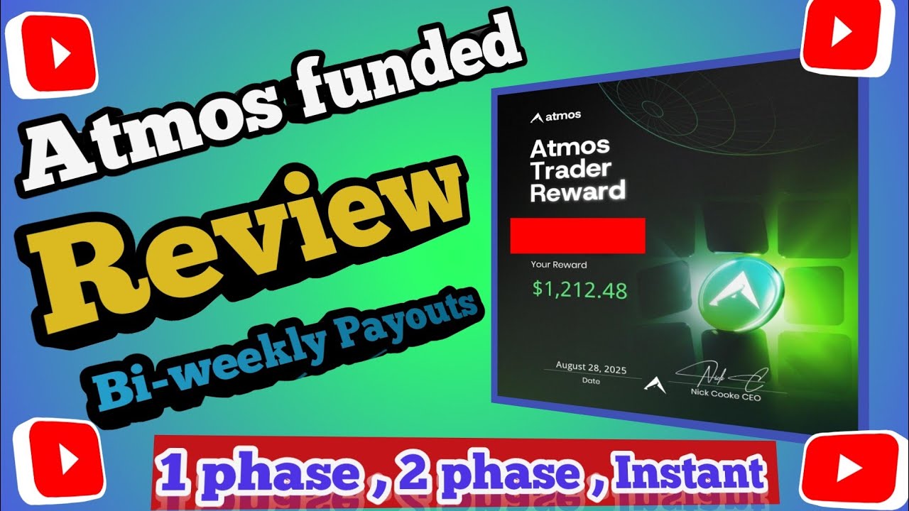 Atmos funded propfirm review ✅| Atmos funded dashboard & trading Rules | Atmos funded Payouts 🔥