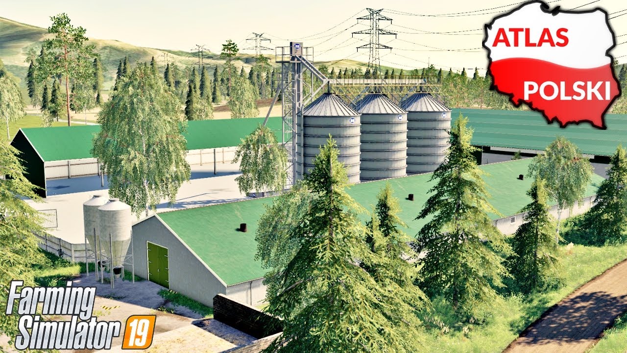 Dzika Mapa - Prezentacja ☆ FS 19 ☆ Atlas Polski ㋡ Anton