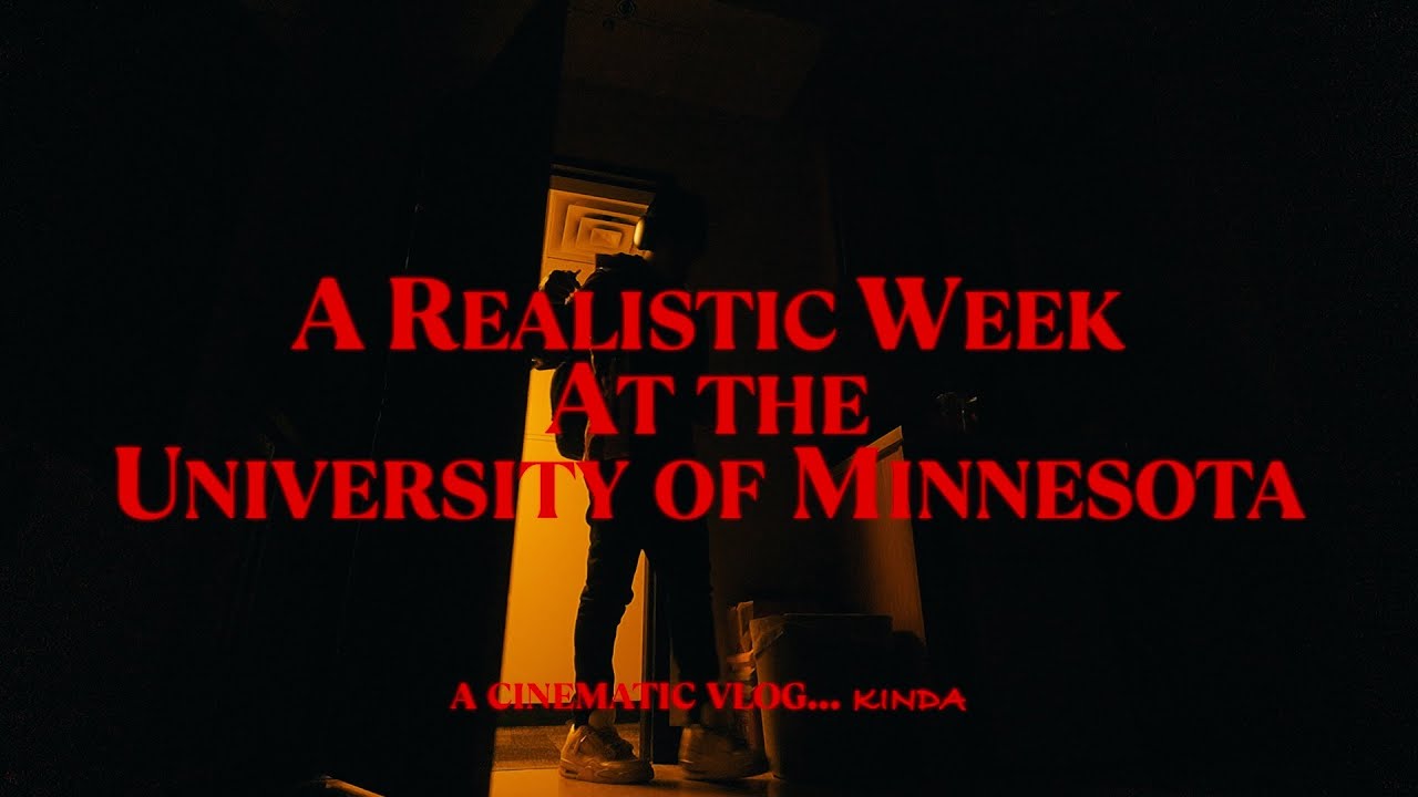 A Realistic Week At The University Of Minnesota...kinda | Cinematic Vlog