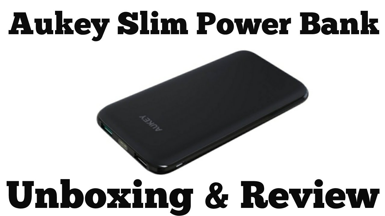 Aukey 10000mah Power Bank Unboxing and Review (2017)