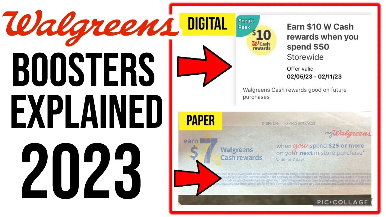 Walgreens BOOSTERS EXPLAINED 2023!