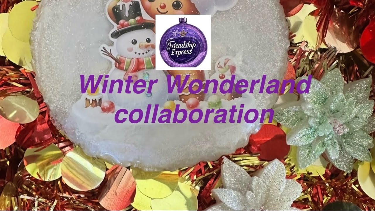 #202 Зимняя страна чудес: коллаборация Friendship Express ☃️ #эпоксиднаясмола #смола @Resinersoff...