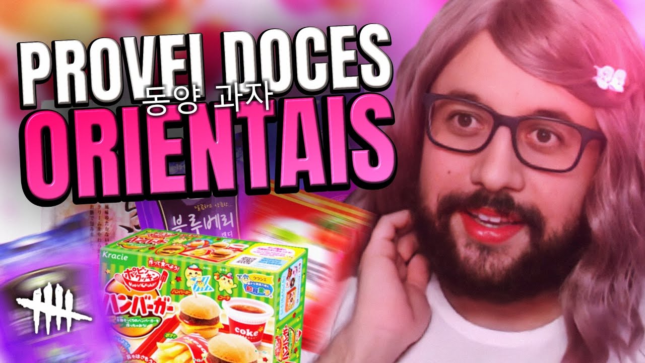 PROVEI DOCES JAPONESES E COREANOS 🍬 | Dead by Daylight