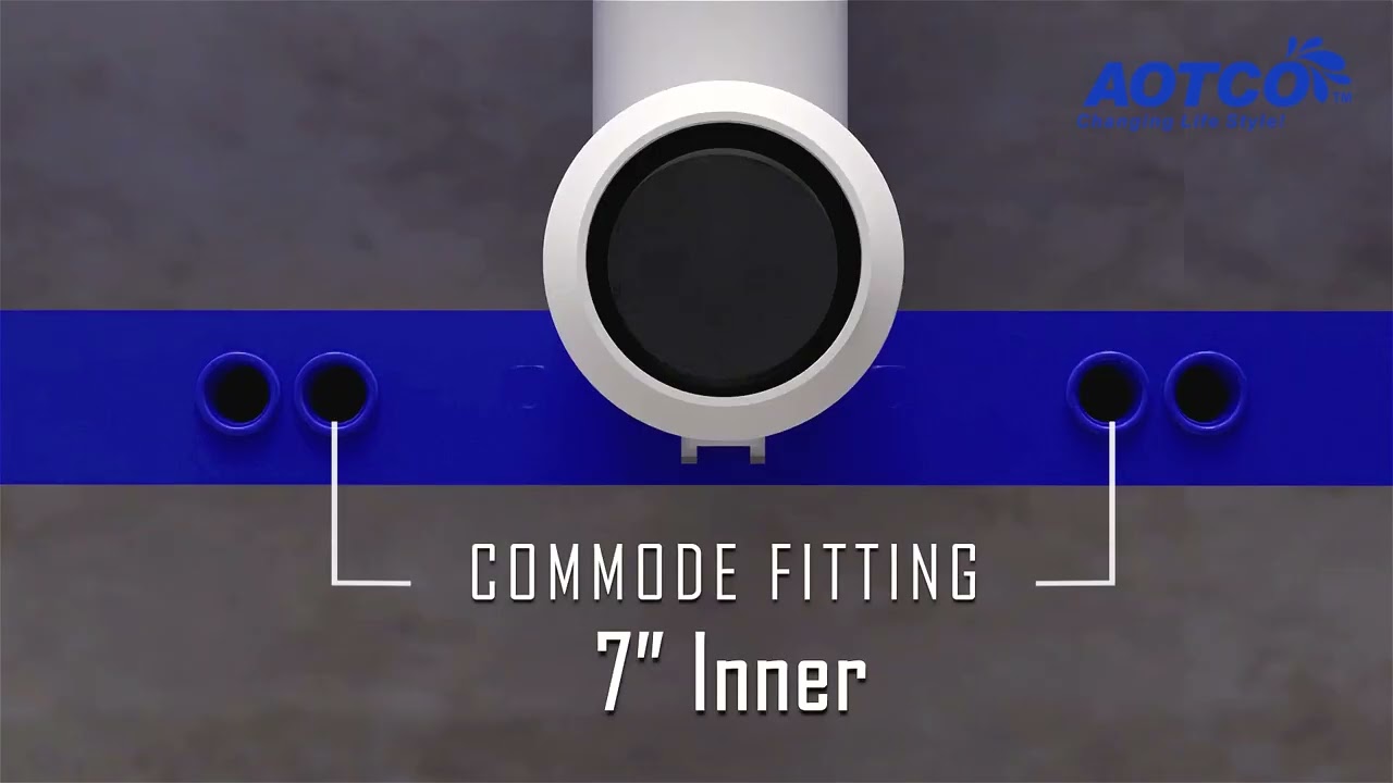 Full Frame Concealed Tank Installation | Aotco Flush Tank Plumbing Work