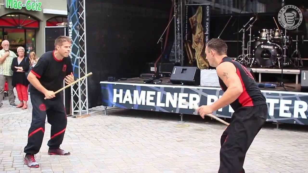 TA WingTsun Demo Pflasterfest Hameln