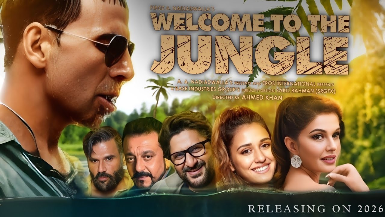 Welcome To The Jungle | Frist Look | Akshay Kumar | Sunil Shetty | Raveena Tondon | Universal Update