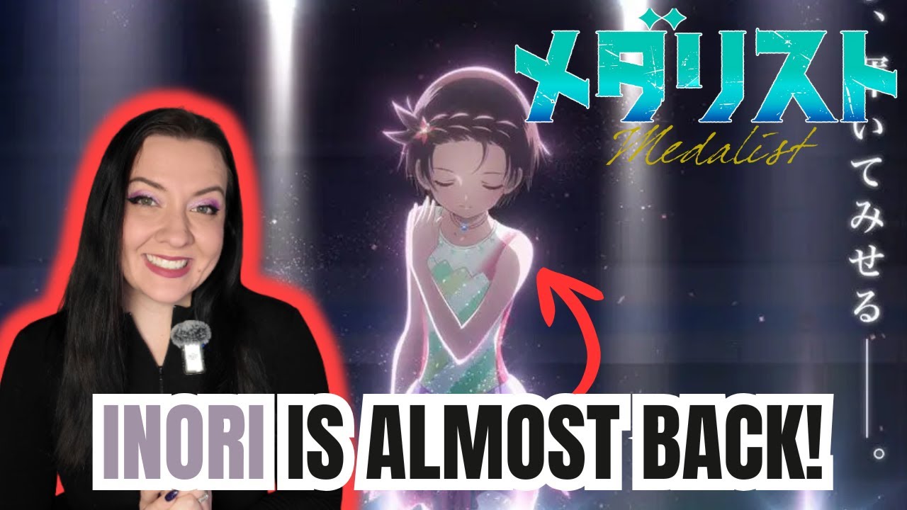 IT'S ALMOST TIME FOR SEASON 2!! | FIGURE SKATER REACTS | Medalist Season 2 Trailer Reaction | メダリスト