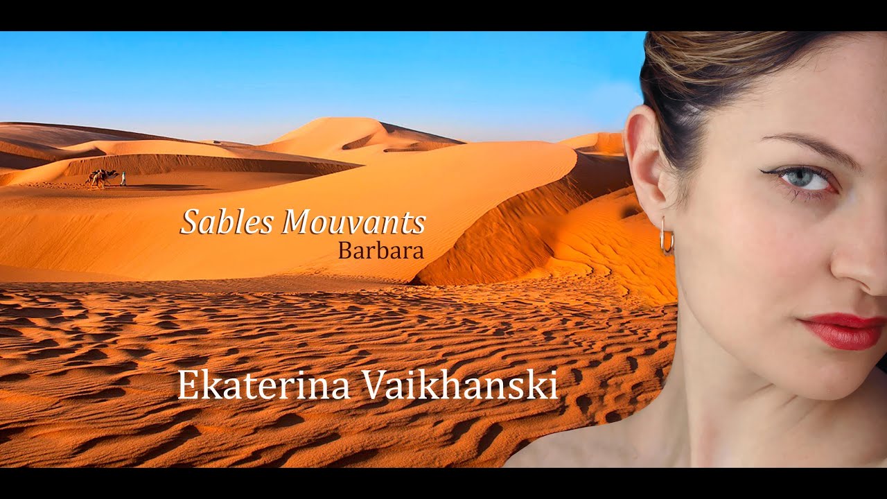 Katya Vaikhansky  - Sables mouvants / Barbara / Cover 2021
