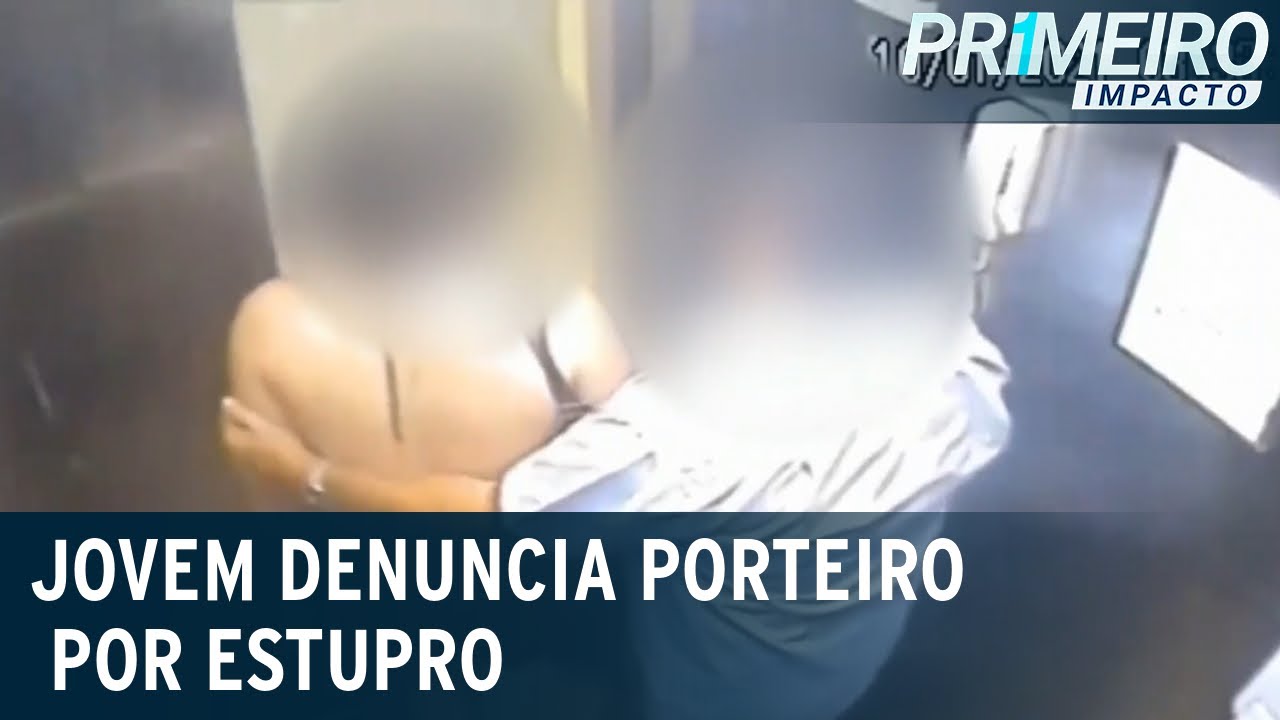 Jovem denuncia ter sido estuprada por porteiro de prédio onde mora | Primeiro Impacto (12/02/21)