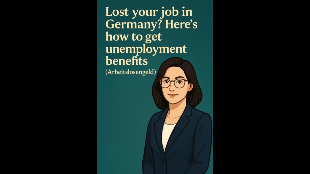 &ldquo;Lost Your Job in Germany? | Alltagsdeutsch explains Unemployment Benefits&rdquo; #alltagsdeutsch