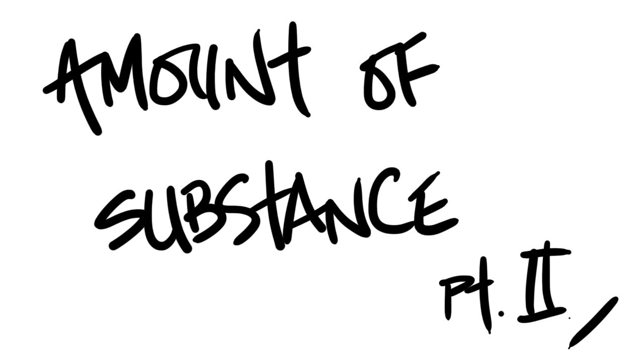 AQA A-Level Chemistry - Amount of Substance Pt. 2 (ideal gas equation)