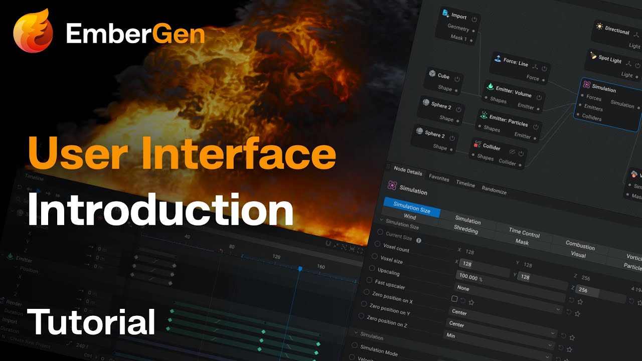 EmberGen 1.0 Tutorial: Getting Started With The UI