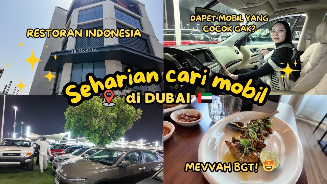 SEHARIAN CARI MOBIL DI DUBAI