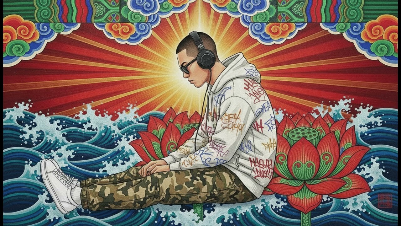 Boombap Meets K-Beat / Blossoms (滿開) / Beat of Gugak  . Rhythms of HipHop
