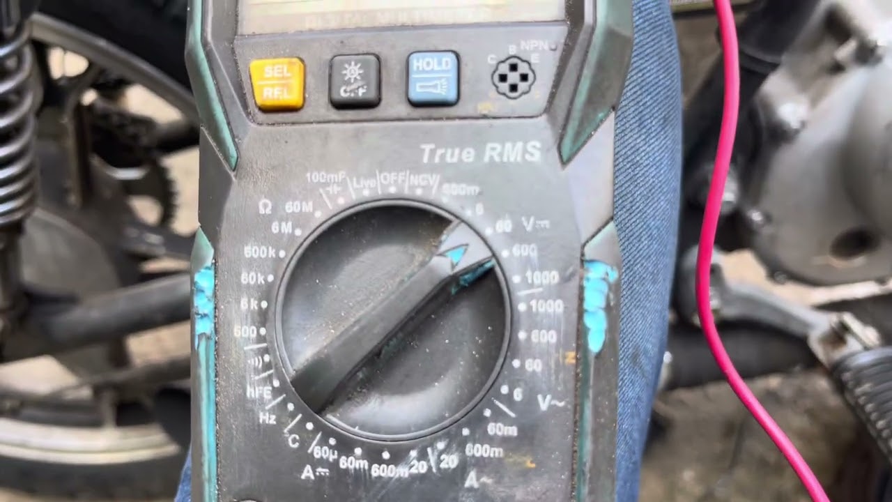 Intruder 125 ,não está carregando bateria o que pode ser.