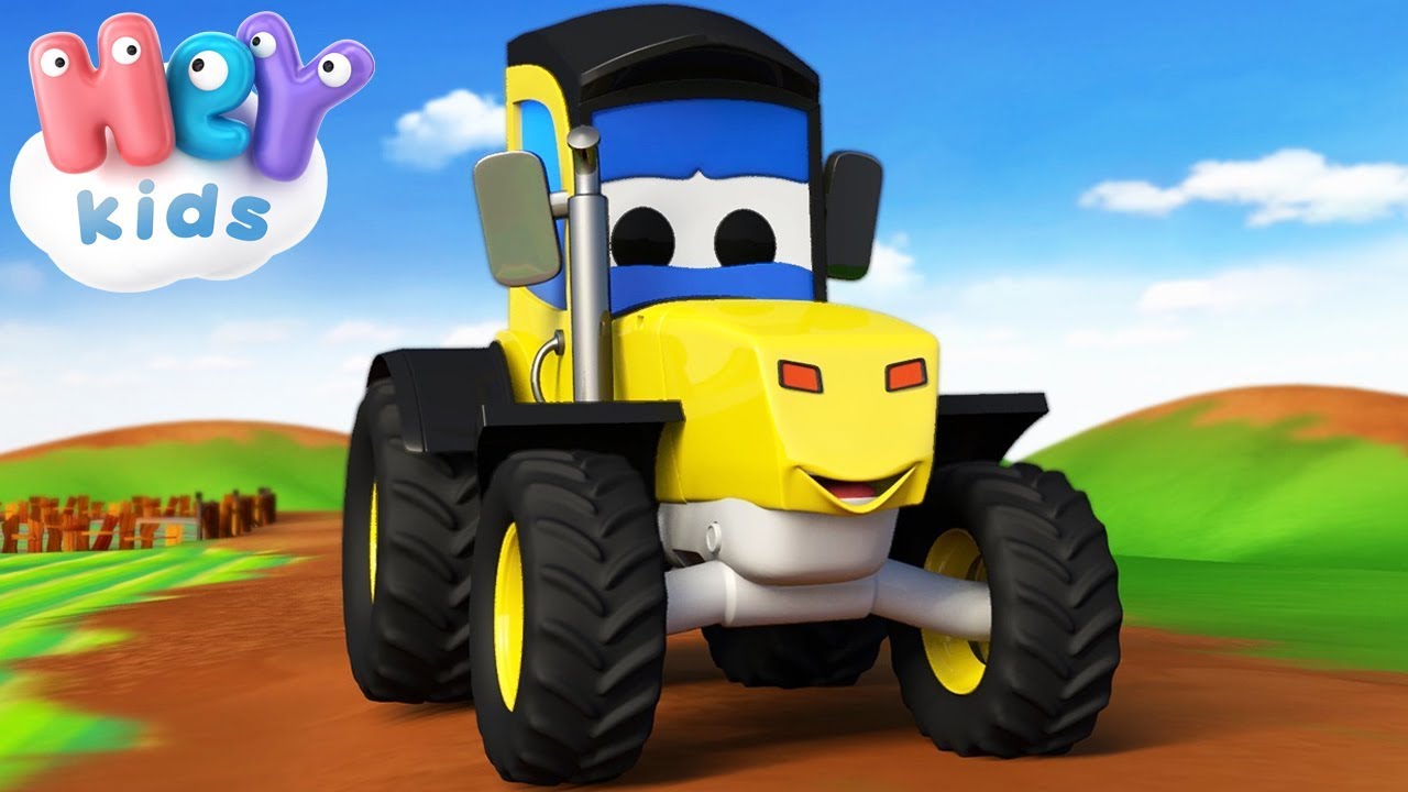 Трактора 🚜 Детски Песни бг - HeyKids