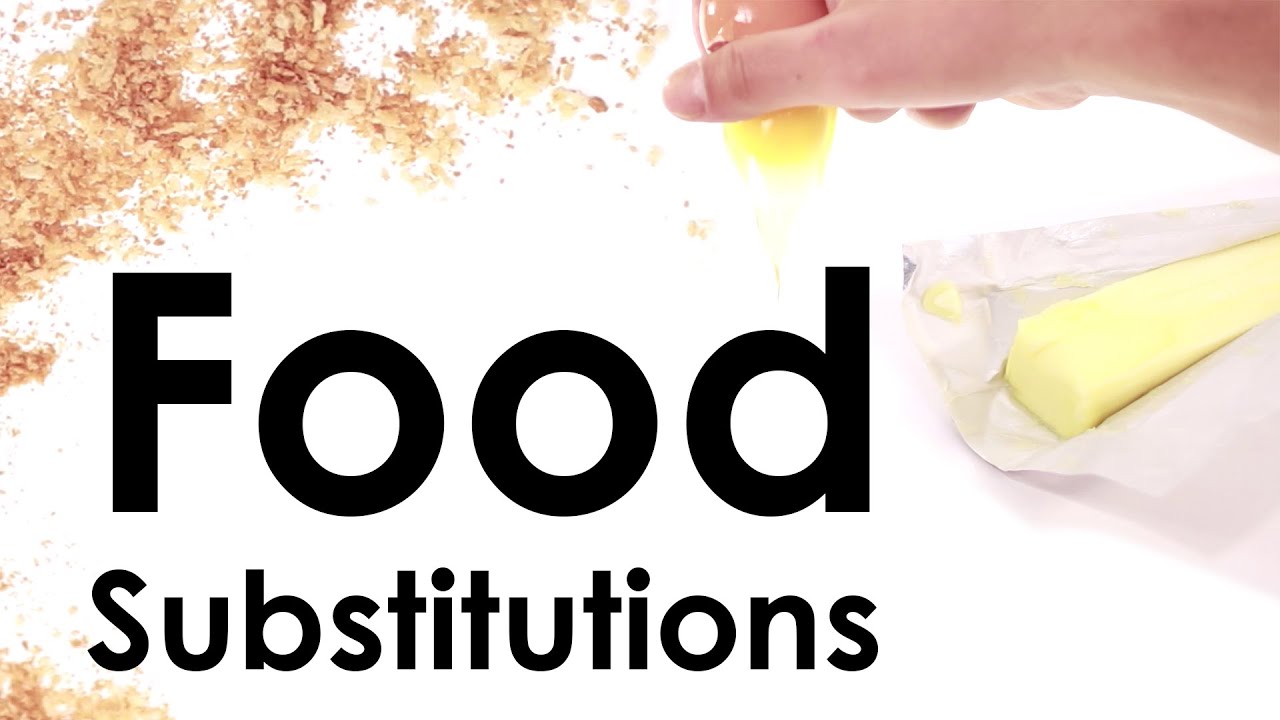 Food Substitutions: Healthy Ingredient Alternatives