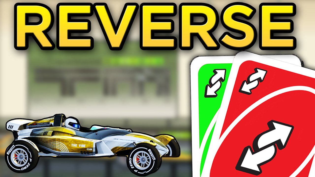 Trackmania but the start and finish is swapped...
