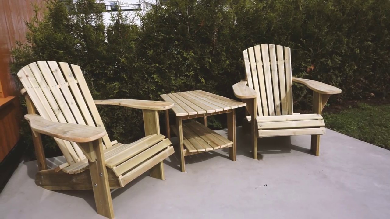 Making Adirondack Chairs With My Grandfather