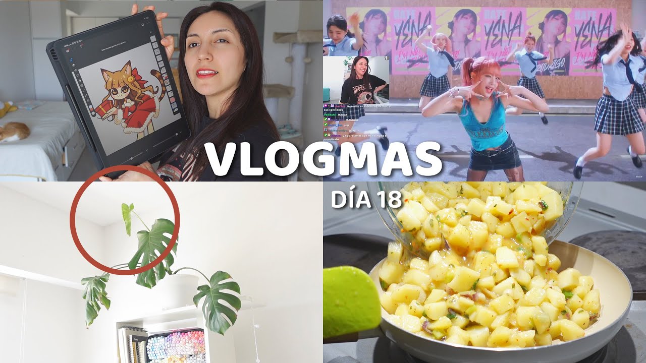CANCIONES NUEVAS y TORTILLA - VLOGMAS día 18