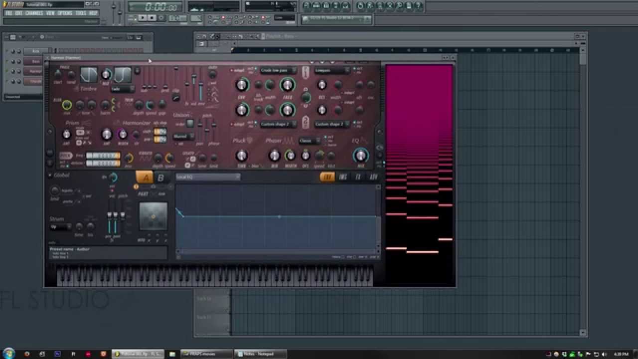Tutorial 1: UK Hardcore / Hardcore Rave Bass with Harmor