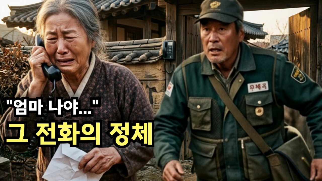 전화사기에 속아 돈 꺼내던 할머니… 그때 우체부가 뛰어왔습니다