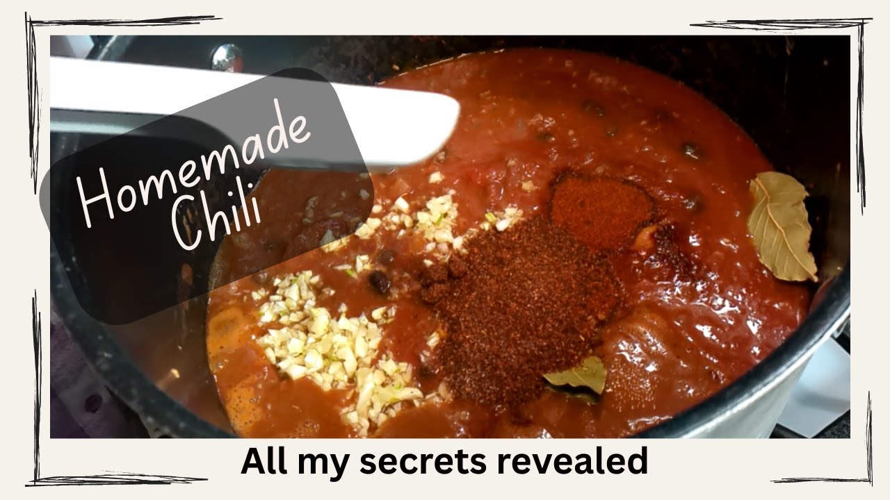 When chilly outside, make Chili inside