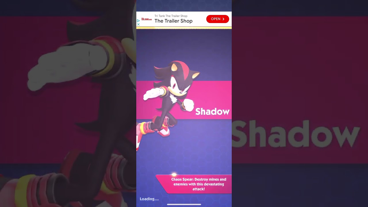 Sonic Dash 2: Sonic Boom: selection - Shadow