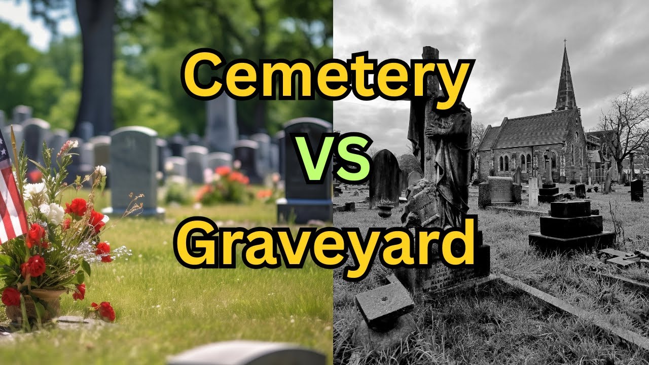 Graveyard vs Cemetery : What’s the Real Difference? shorts #facts #didyouknow