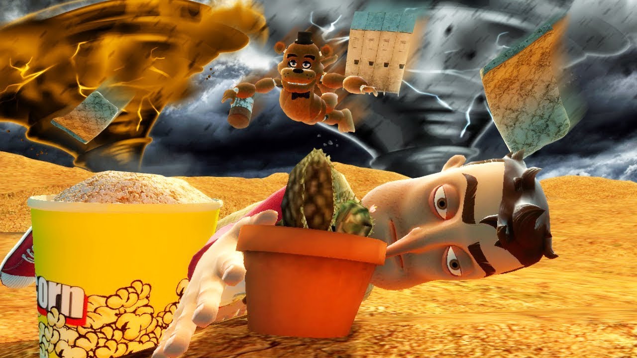 Can We Survive the Desert during a Huge Tornado Disaster in Gmod Multiplayer Gameplay (Garry's Mod)